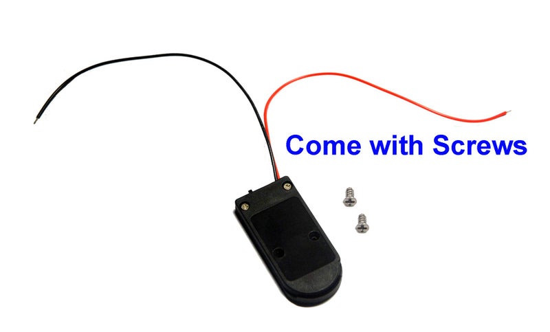 LampVPath (Pack of 6 CR2032 Battery Holder Coin Cell Holder with Switch, 2 x 3V CR2032 Button Coin Cell Battery Holder with Leads On Off Switch - Image 4